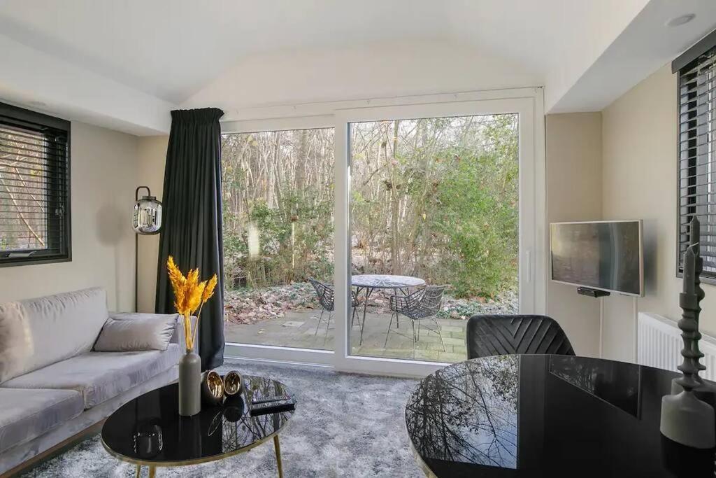 Relaxed Luxe "Boszichthuisje" Met Jacuzzi Bospark Ijsselheide Hattemerbroek Exteriér fotografie